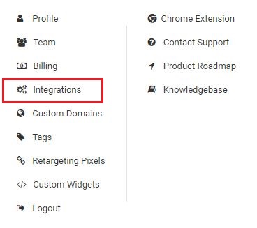 Integrations- Replug