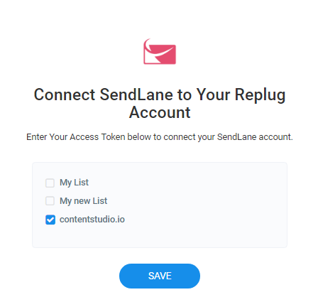 Sendlane Email List- Replug