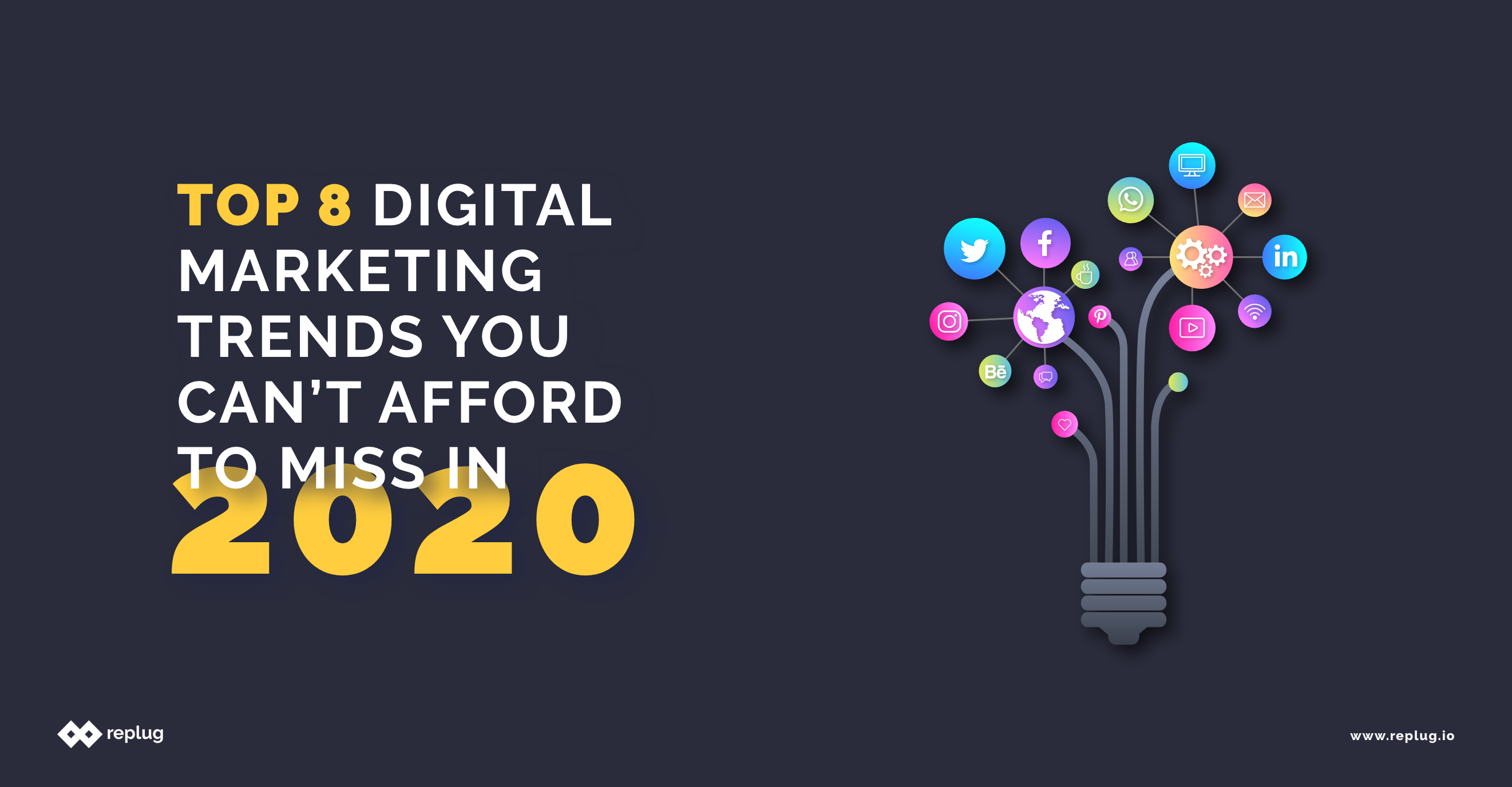Top 8 Digital Marketing Trends You Can’t Afford to Miss in 2020