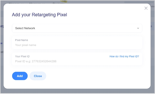 retargeting pixel