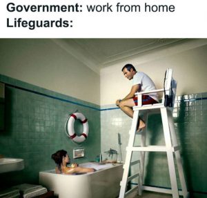 lifeguards work from home