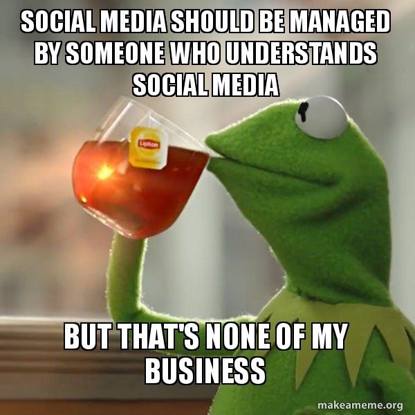 social media meme