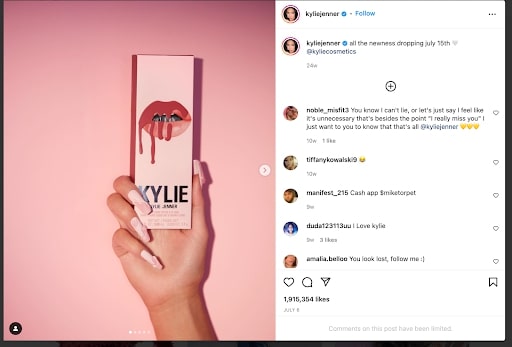 kylie cosmetics