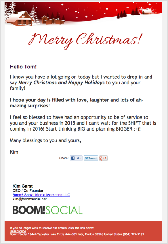 email template