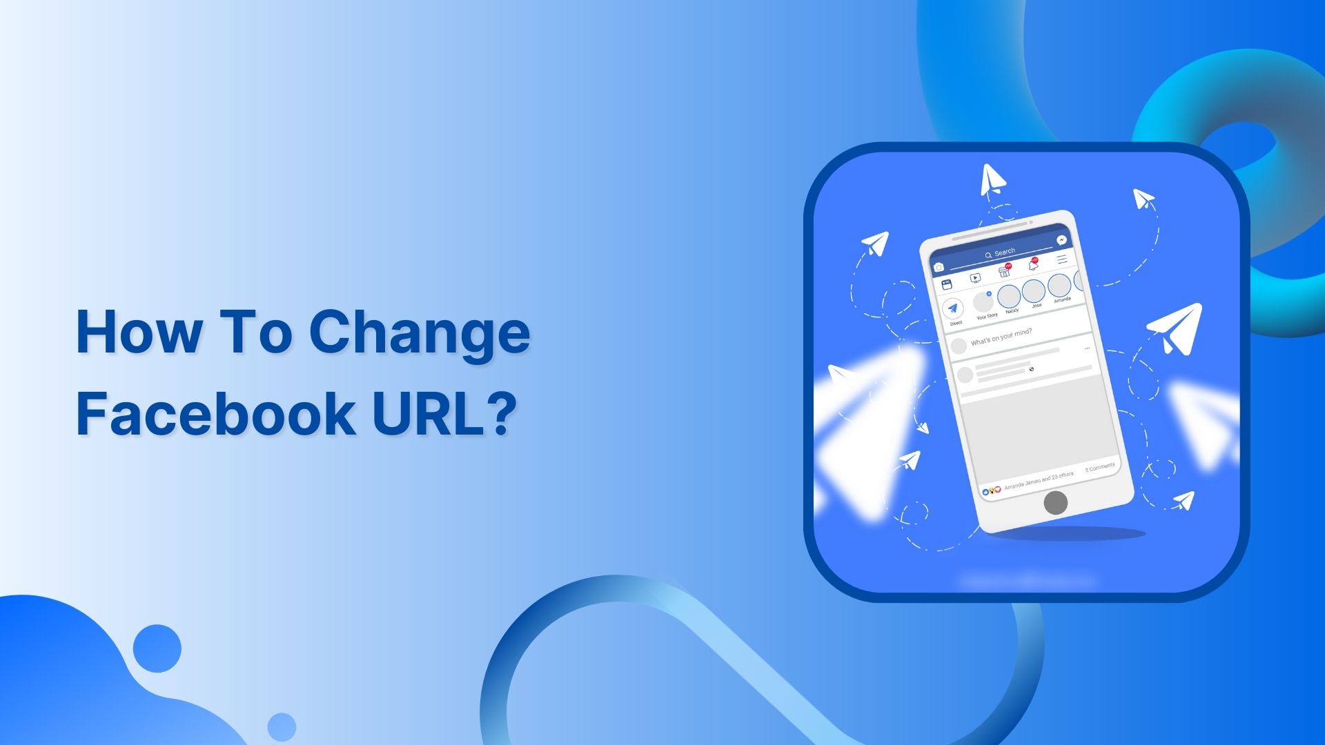 how to change facebook url