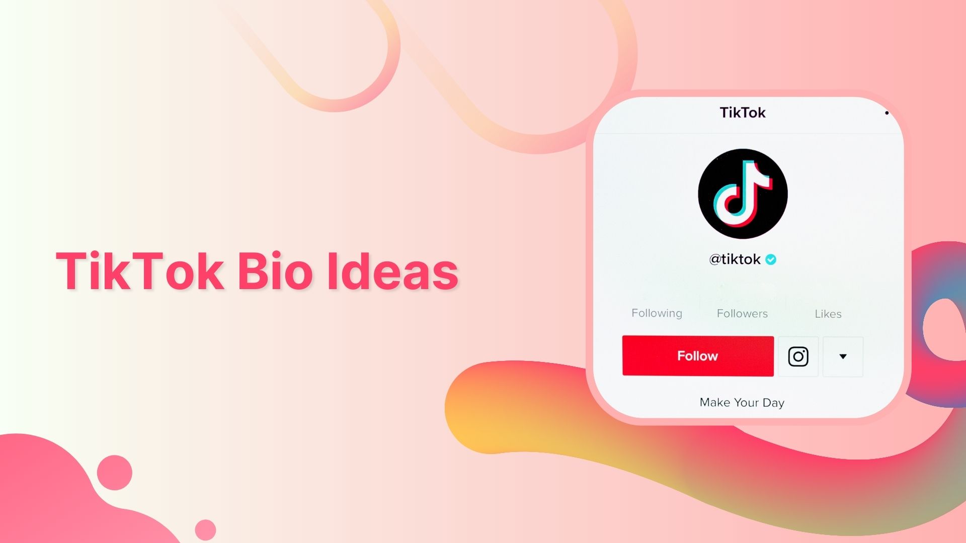 TikTok Bio Ideas