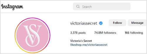 Victoria-secret-link-in-bio-example