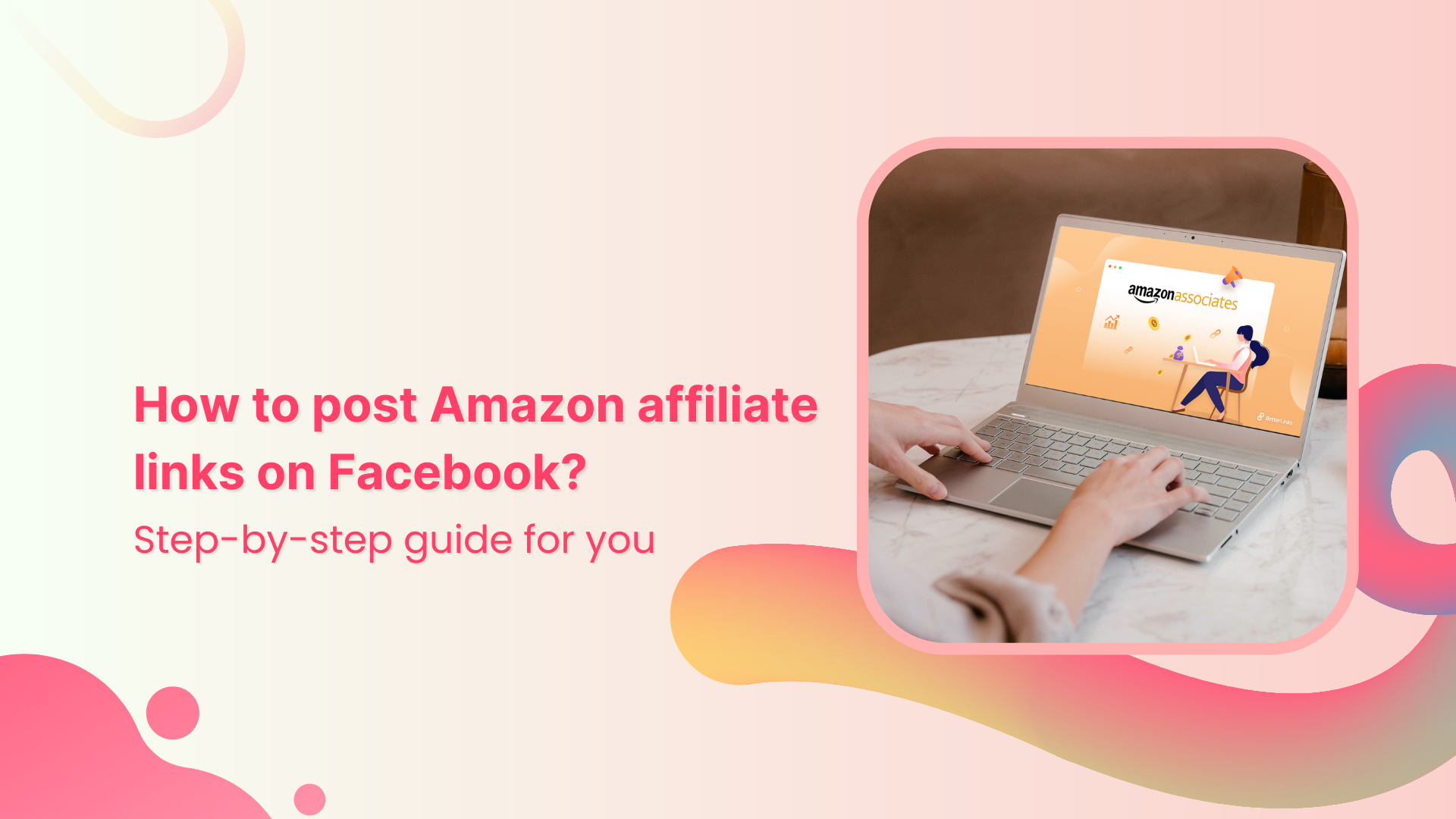 How to post Amazon affiliate links on Facebook?