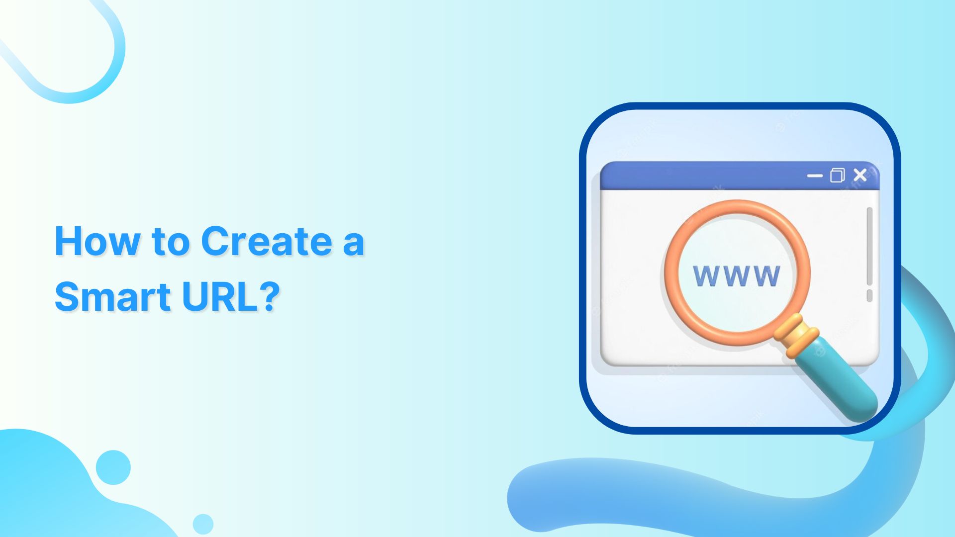 how to create a smart url link
