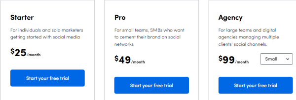 Content Studio Pricing