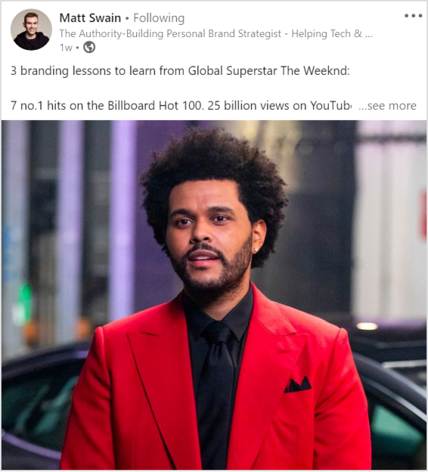 The Weeknd is officially the world's most popular artist