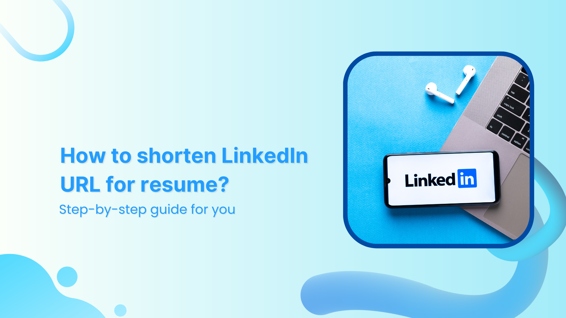 How to shorten LinkedIn URL for resume?