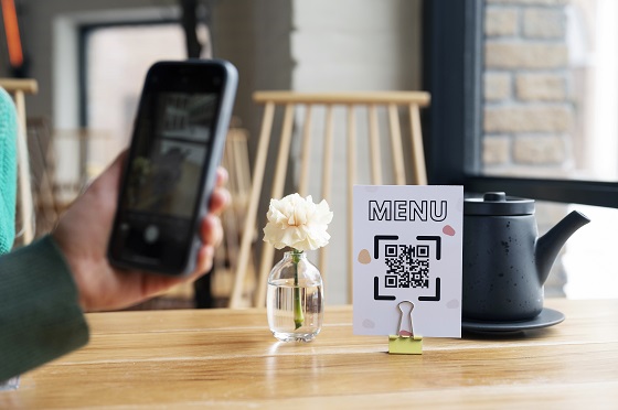 Restaurant menu use case of qr code