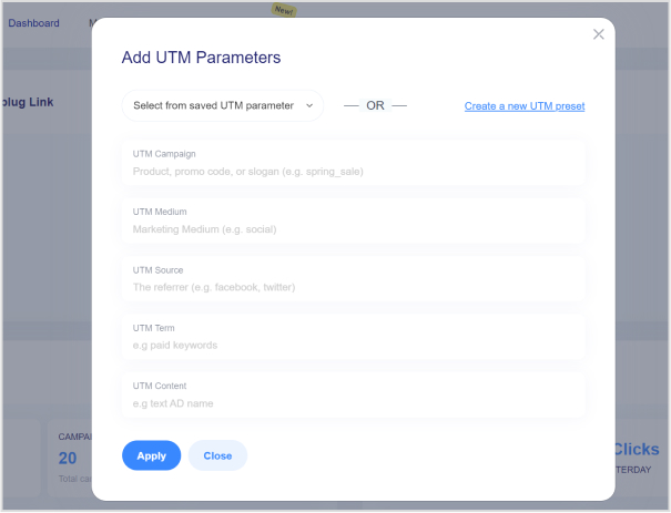 UTM-Parameters