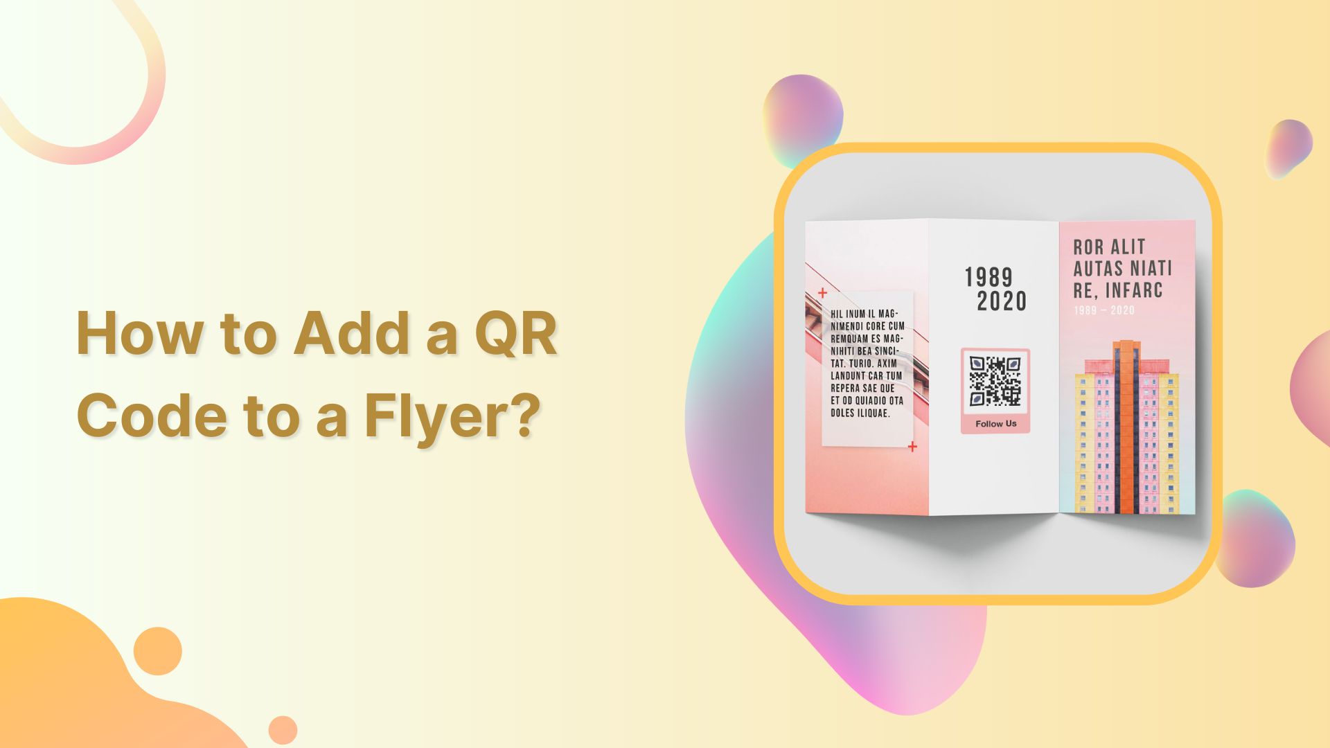 How to Add a QR Code to a Flyer: Use Cases and Tips