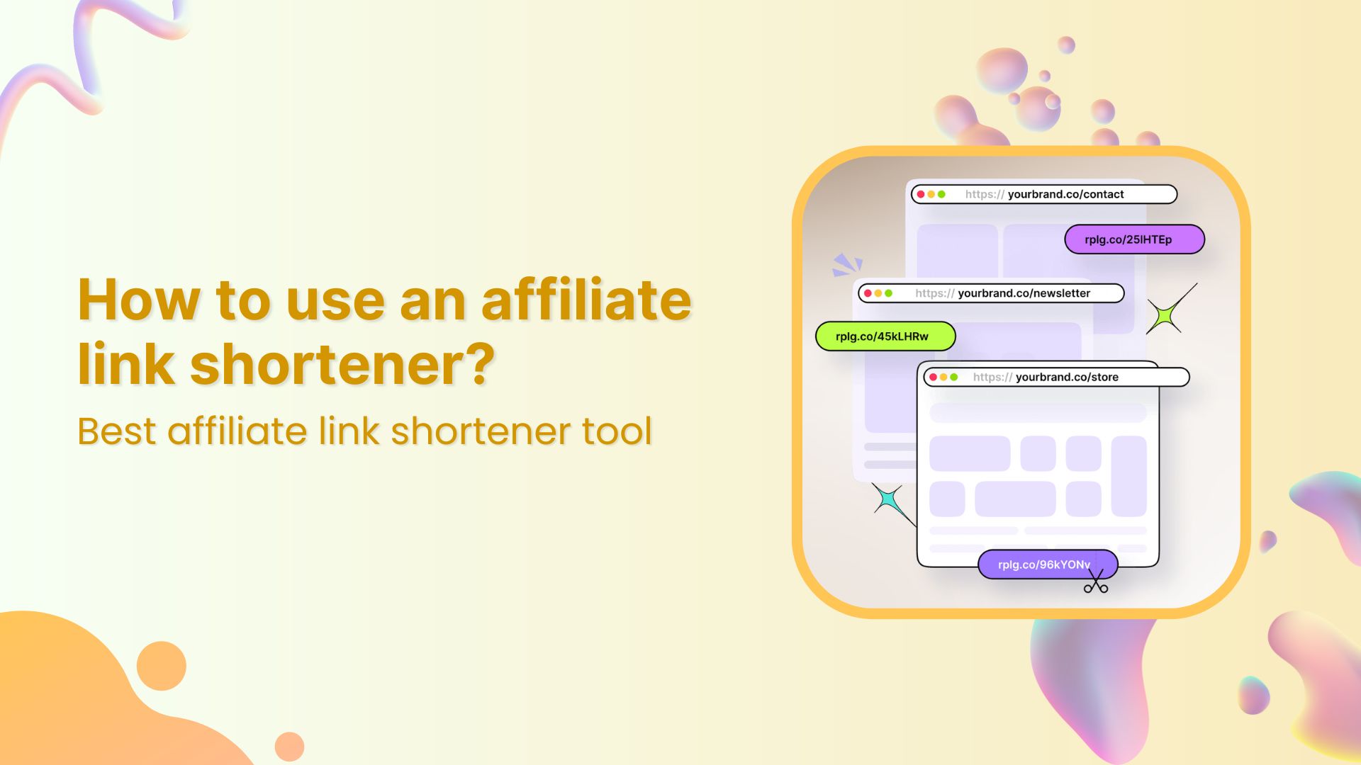 How to use an affiliate link shortener: A quick guide 