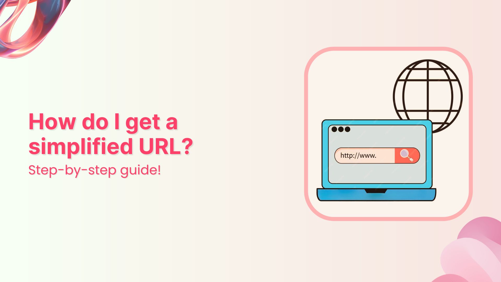 Simple URL: How do I get a simplified URL link?