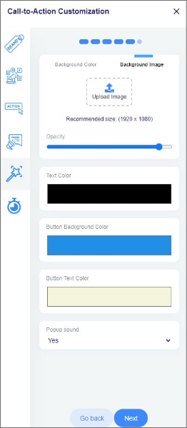 CTA customization