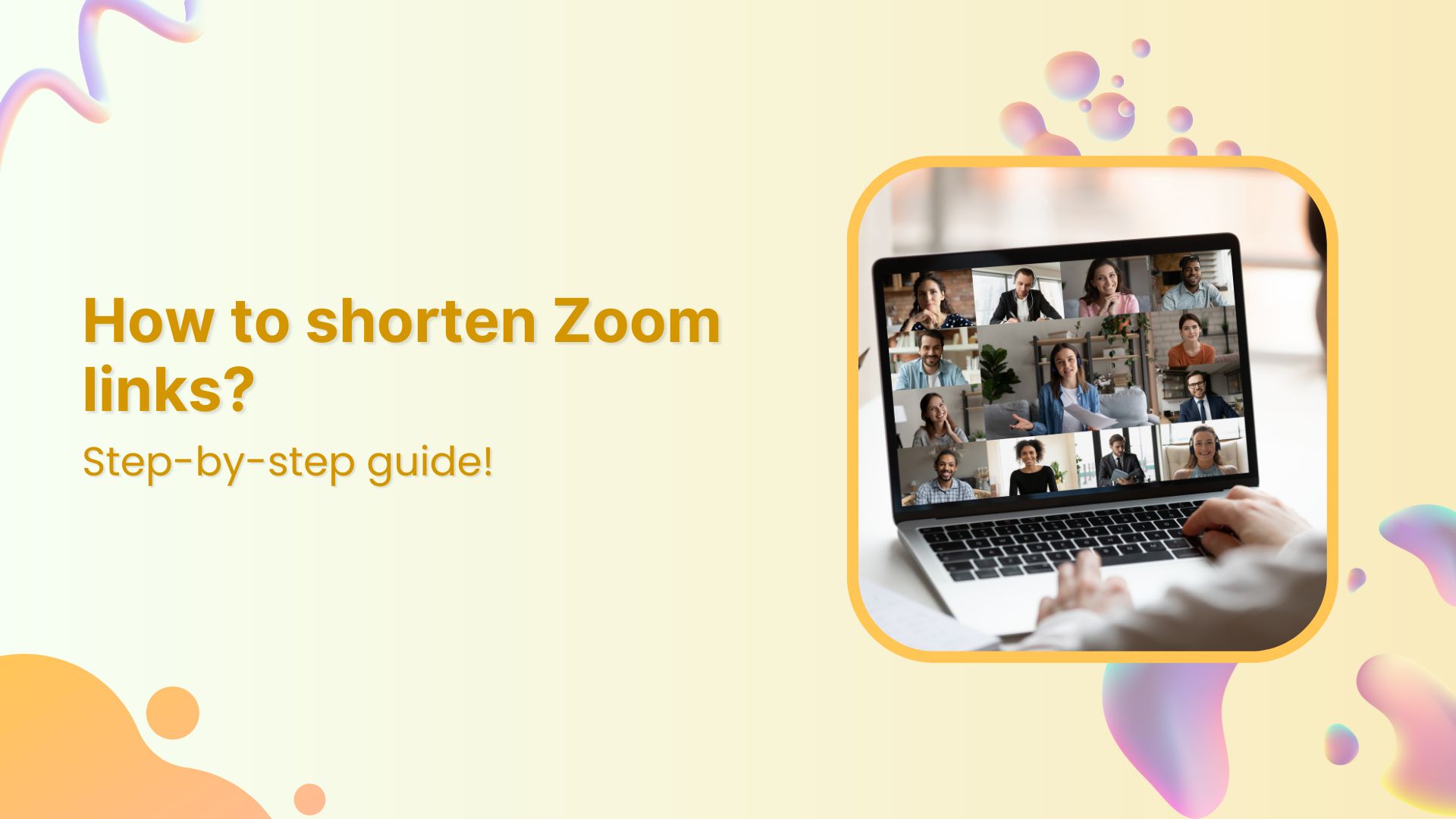 How to shorten Zoom links: Step-by-step guide