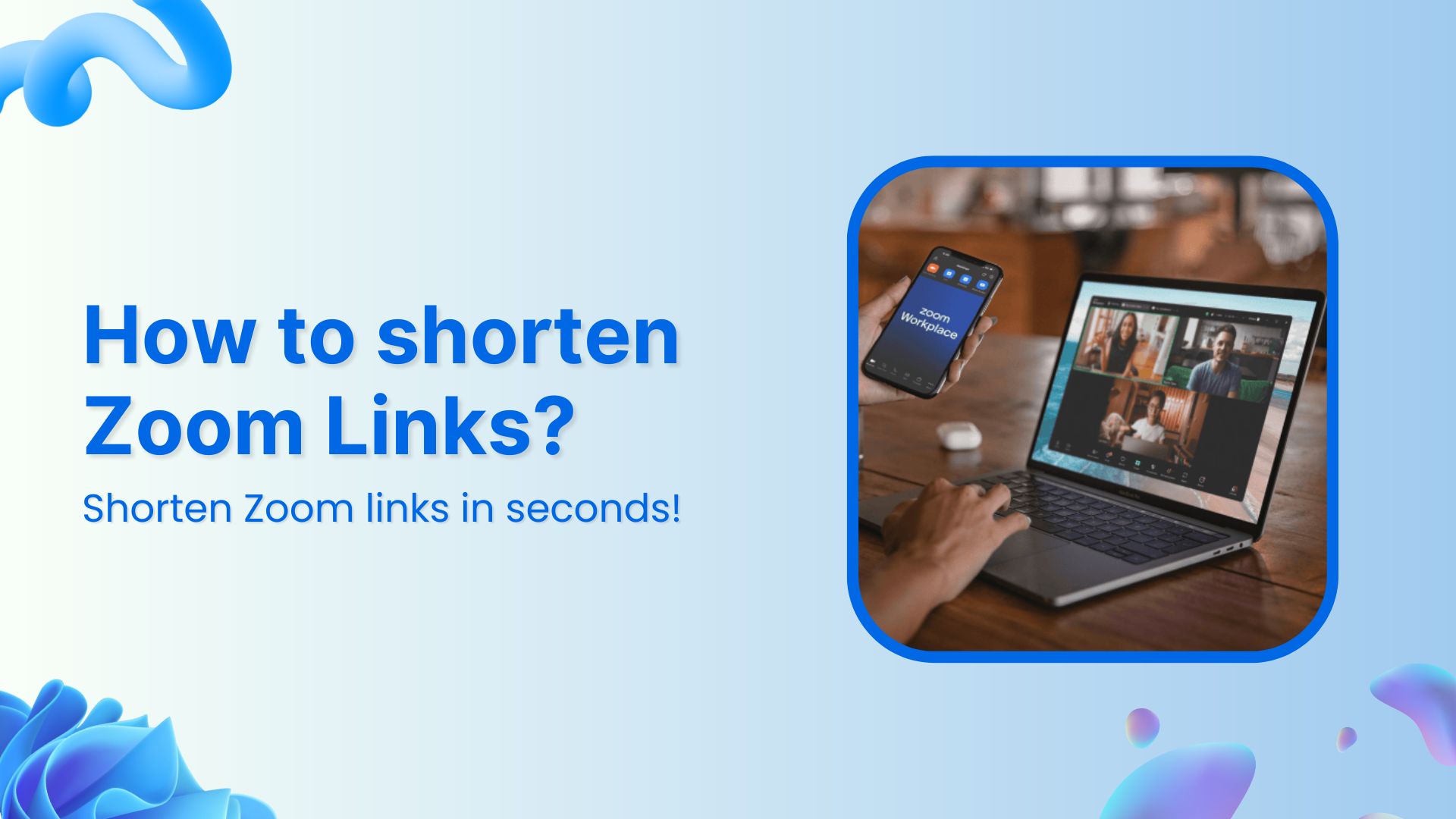 shorten zoom links