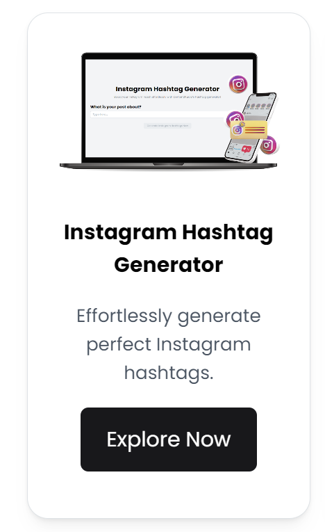 Instagram hashtag generator