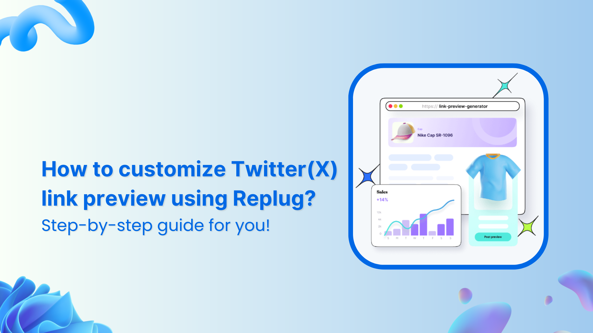 How to customize Twitter (X) link preview using Replug?