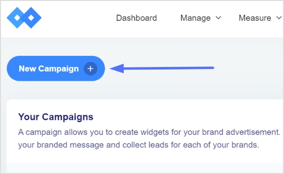 Create new campaign