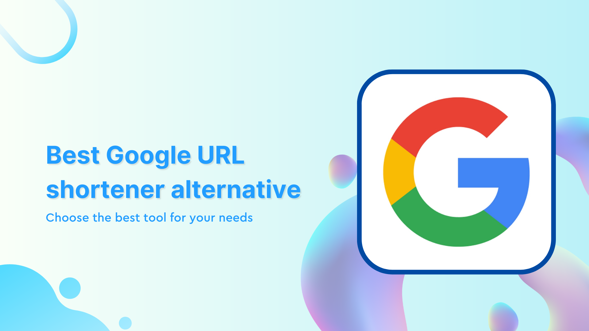 google url shortener alternatives