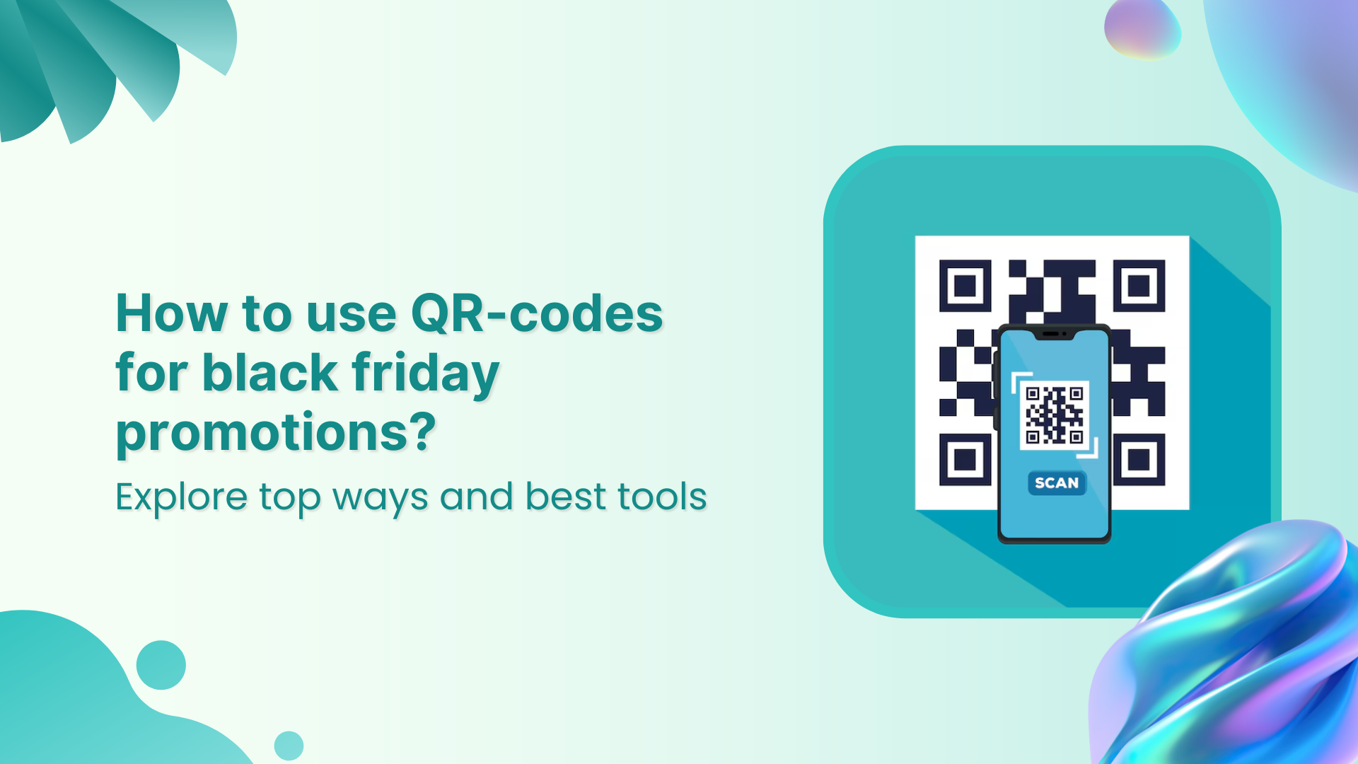 QR codes for black friday