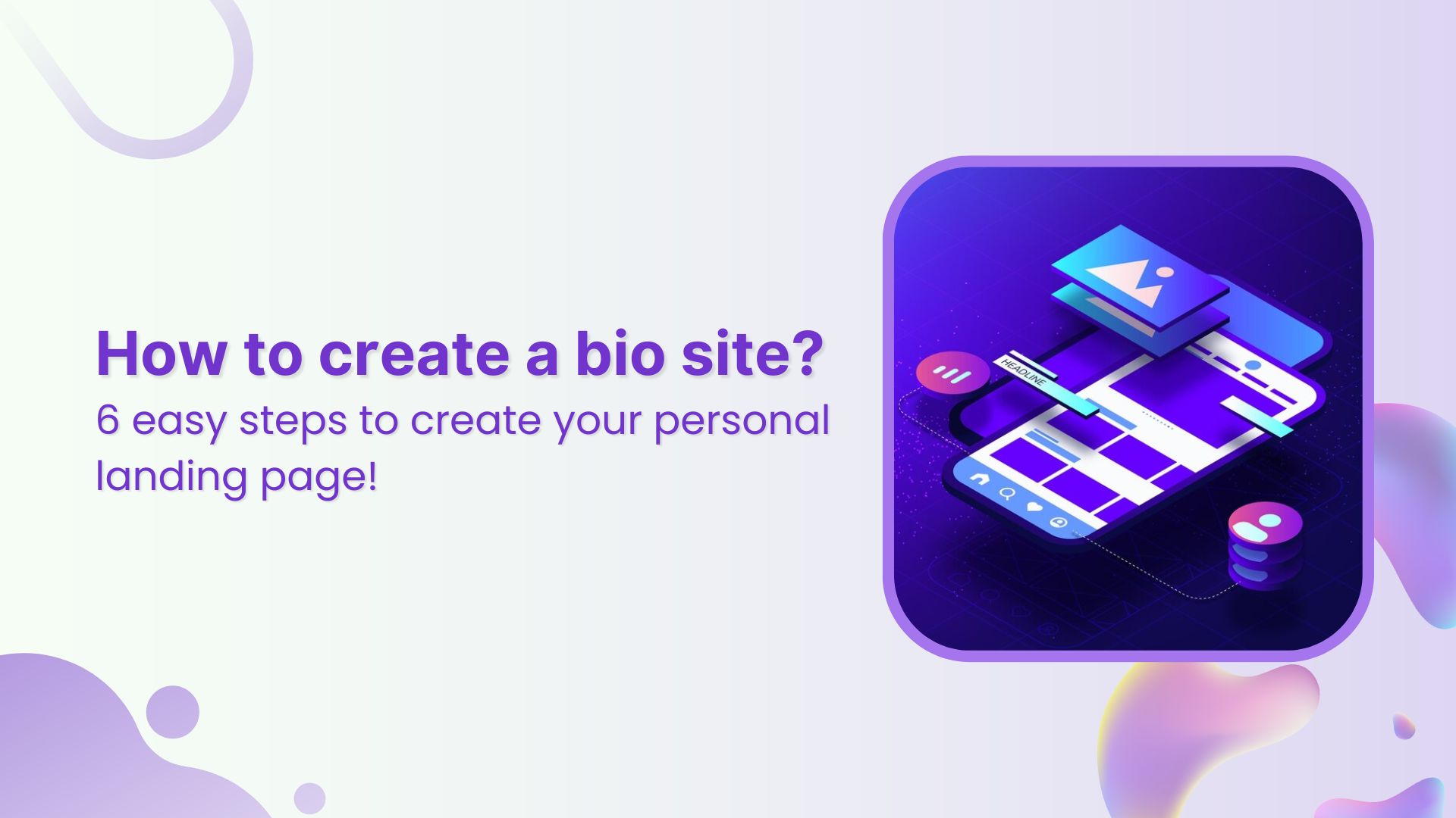 6 easy steps to create your perfect bio site