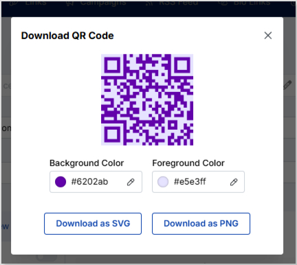 Customize your QR code