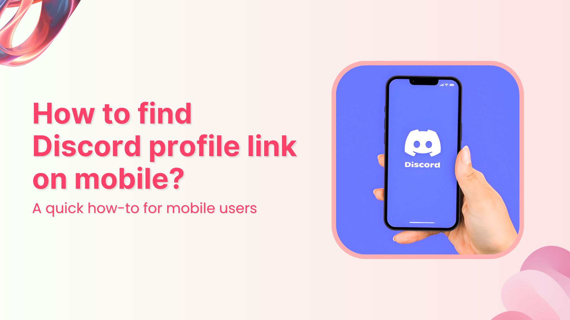 how to find discord url