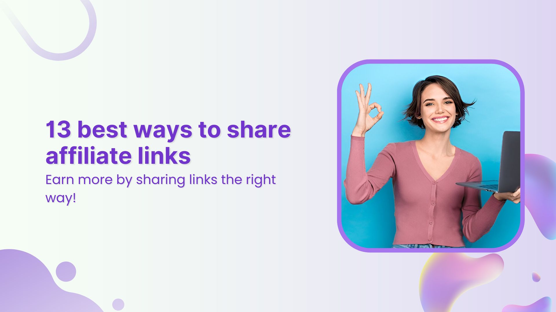 how to share affiliate links