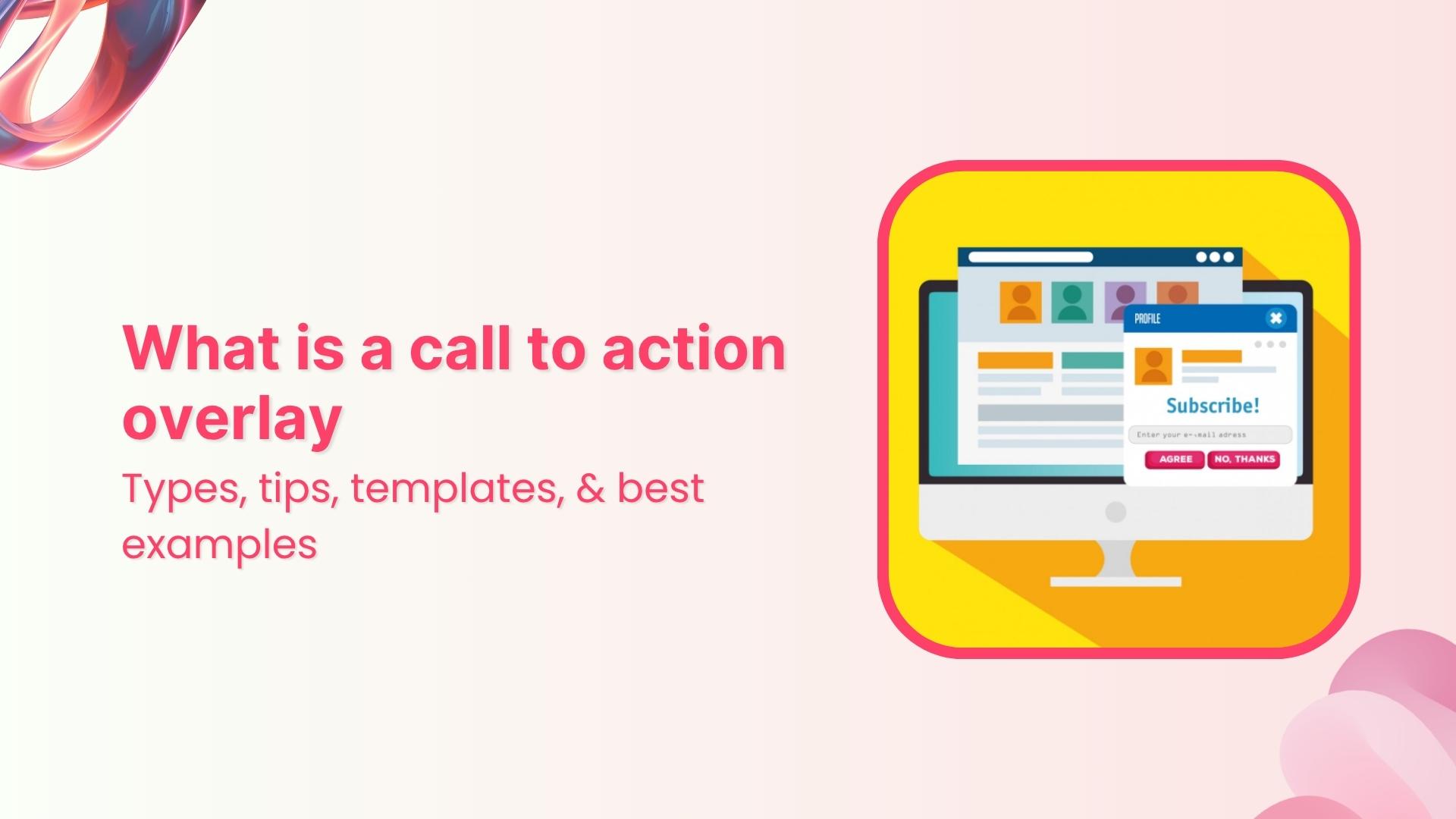 call to action overlay
