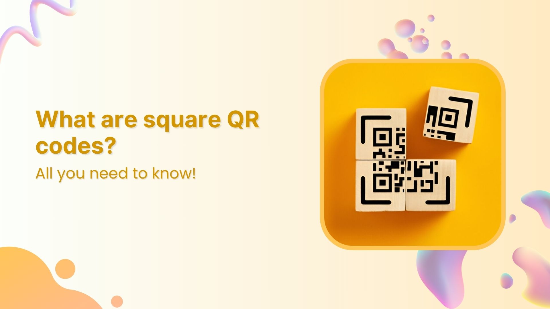 square qr codes