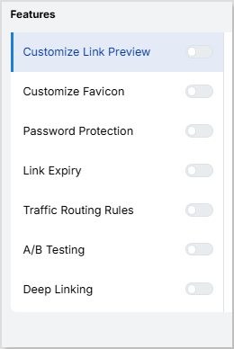 Additional link management features - replug.io